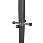 Coat Rack V-258 Black - Image 3