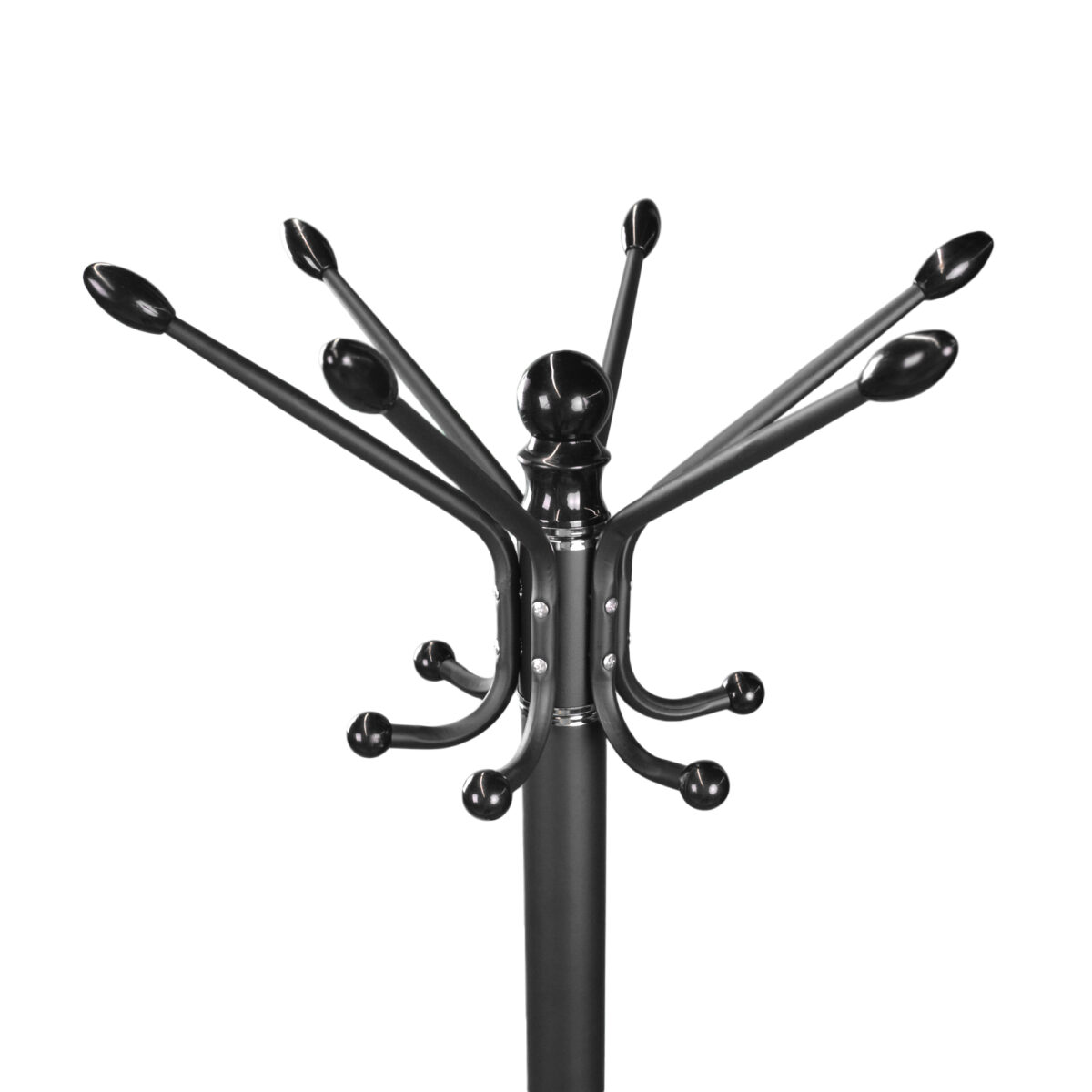Coat Rack V-258 Black - Image 2