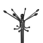 Coat Rack V-258 Black - Image 2