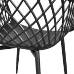 Стул SL-7019 Black+Black Legs — изображение 10