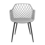 Стул SL-7019 Grey+Black Legs — изображение 4