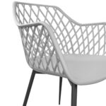Стул SL-7019 Grey+Black Legs — изображение 7