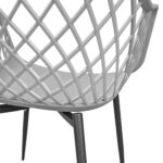 Стул SL-7019 Grey+Black Legs — изображение 9