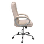 Office Armchair BX-3177 Beige Eco Leather - Image 3