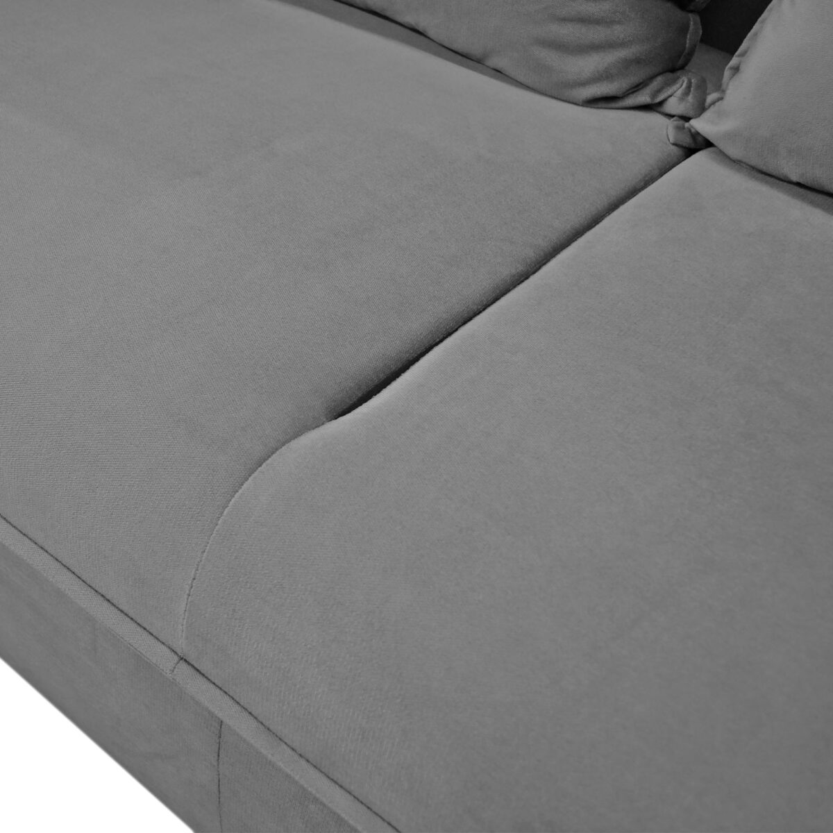Barcelona Grey Extendable Sofa - Image 4