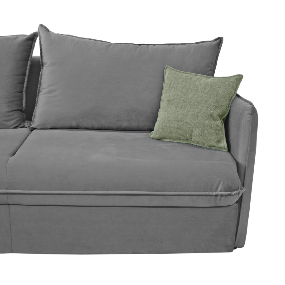 Barcelona Grey Extendable Sofa - Image 7