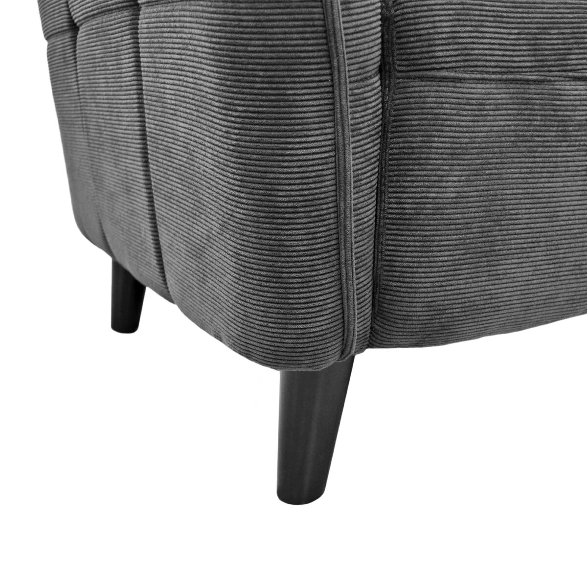 Sofa W310g Velvet Dark Grey - Image 6