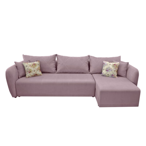 Milan Pink Convertible Sofa Discover the Milan Pink sofa bed, ideal for the comfort of 2-3 people. With a wooden frame and high-density foam, it is upholstered in soft fabric. Perfect for the living room, it easily transforms into a bed. Choose style and functionality for your home!