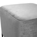 Grey Ottoman Stool - Image 3
