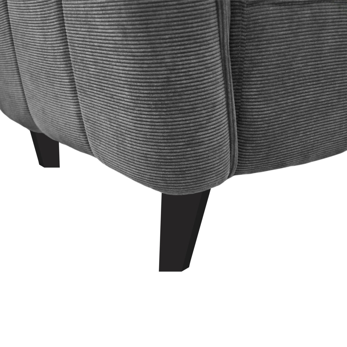 W310g Velvet Dark Grey Armchair - Image 6