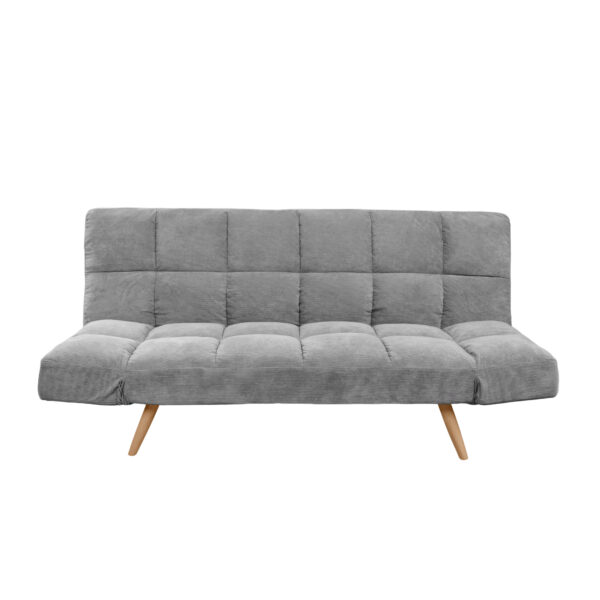 Lm-58 Dark Grey Velvet Extendable Sofa Discover the LM-58 extendable sofa, upholstered in dark gray velvet, ideal for a modern office or living room. Comfortable and practical, it easily transforms into a bed. Made from plywood and polyurethane foam, with sturdy metal legs. Enhance your space with style and functionality!