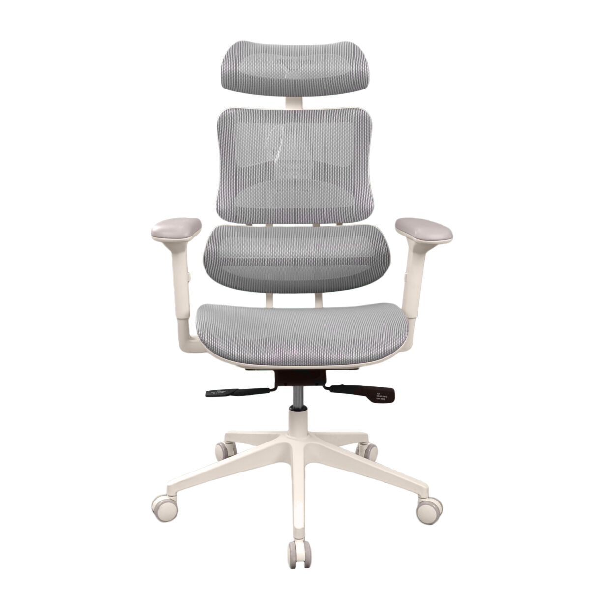 Office Armchair CM-B137AW-4 Grey-White - Image 2
