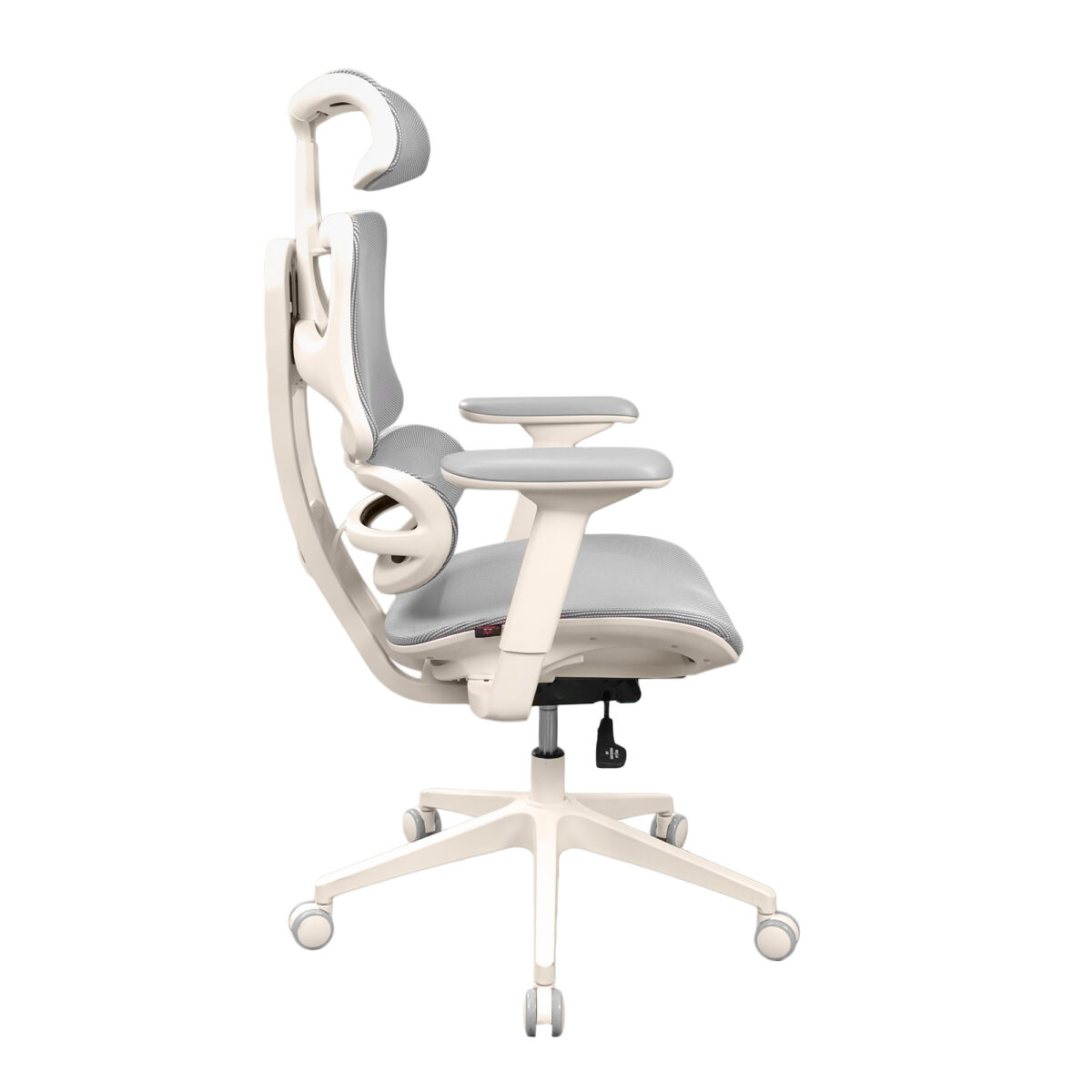 Office Armchair CM-B137AW-4 Grey-White - Image 3