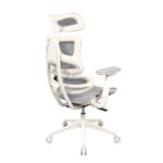 Office Armchair CM-B137AW-4 Grey-White - Image 4