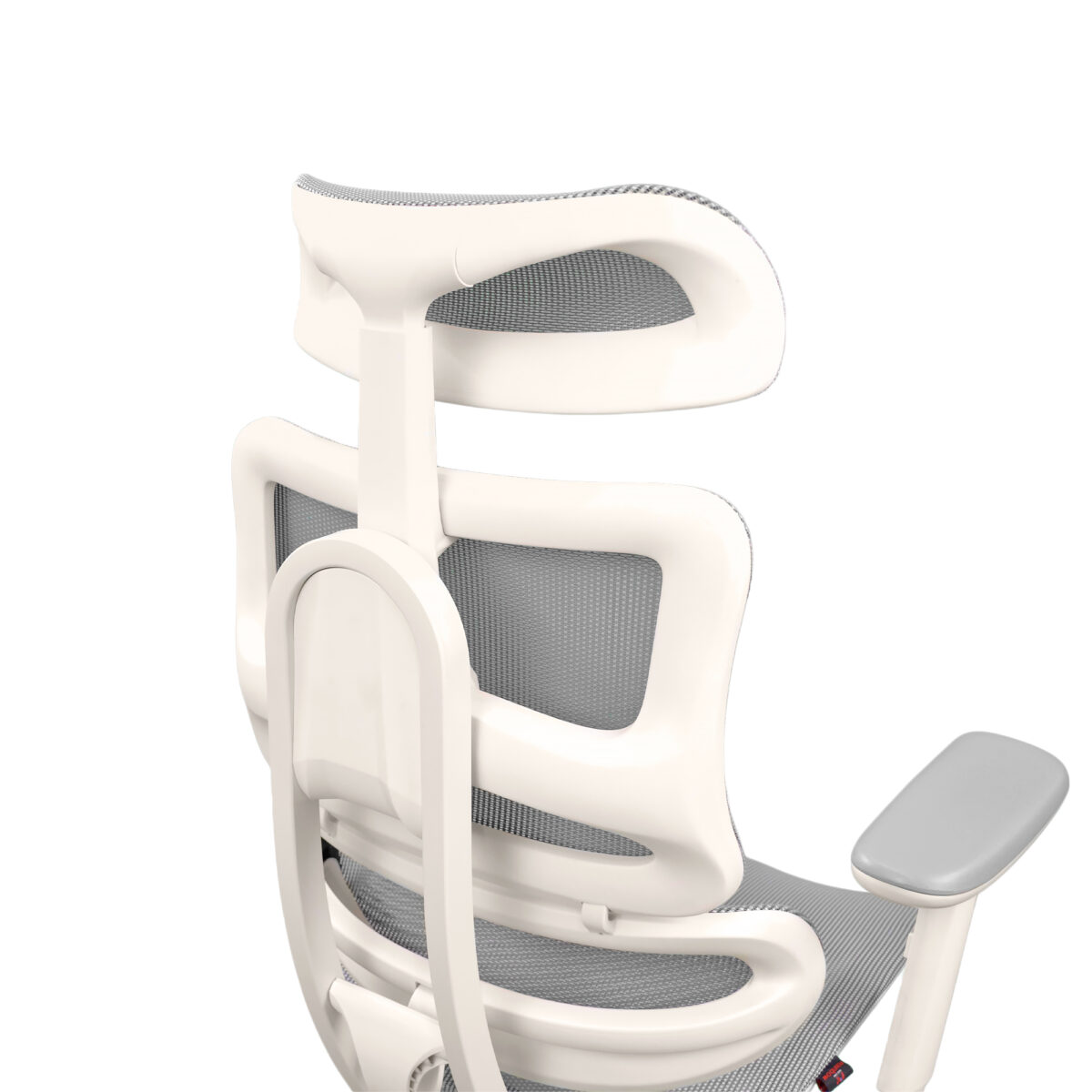 Office Armchair CM-B137AW-4 Grey-White - Image 5