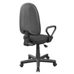 Office Armchair COMFORT Black-A1 - Image 2