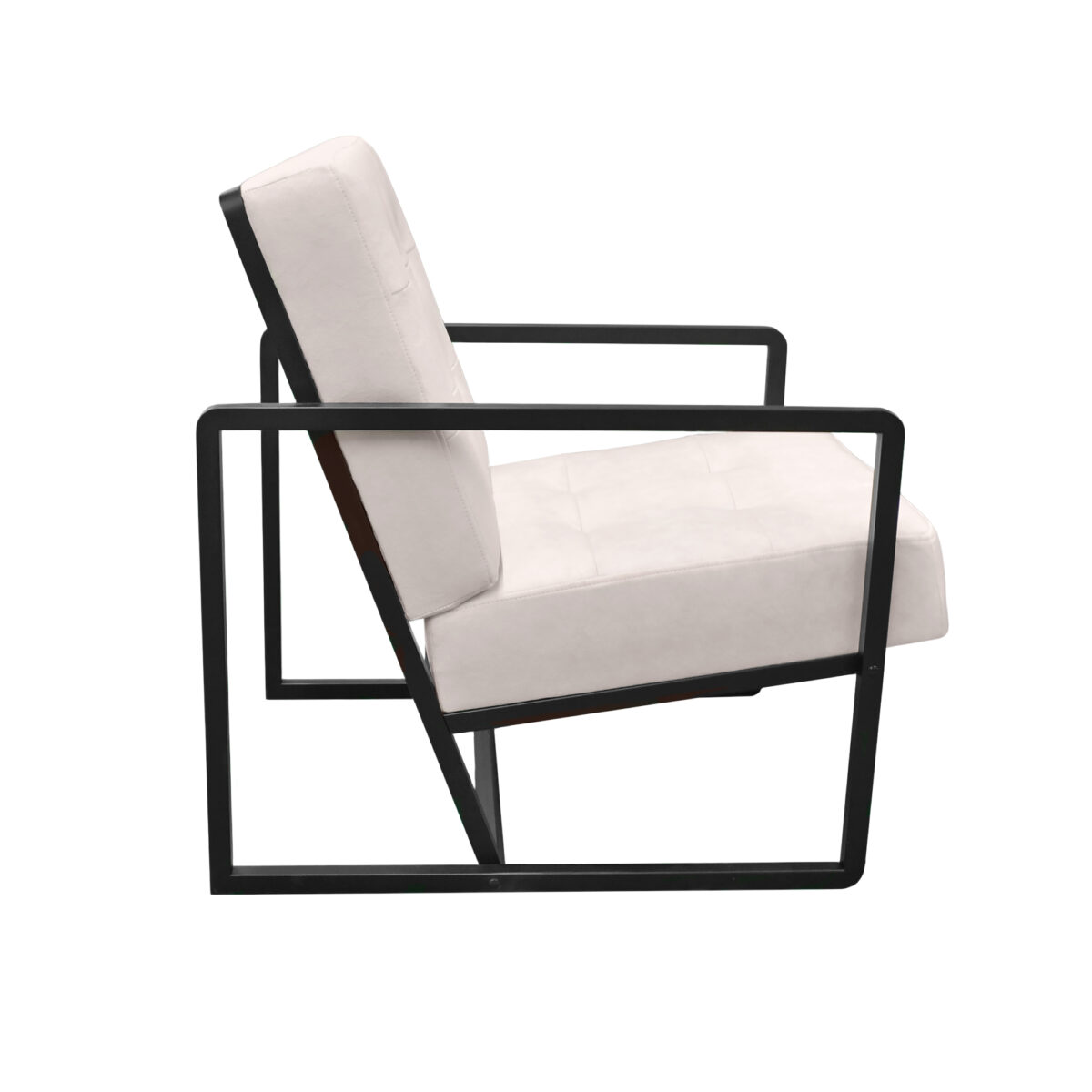 Milton Beige Armchair - Image 3