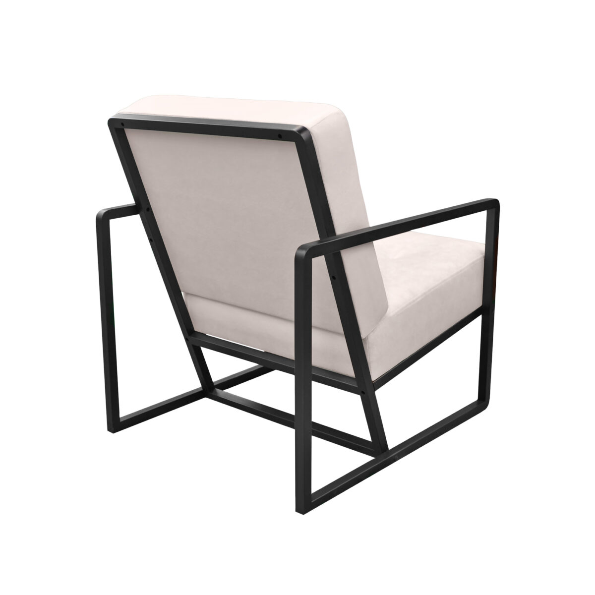 Milton Beige Armchair - Image 4