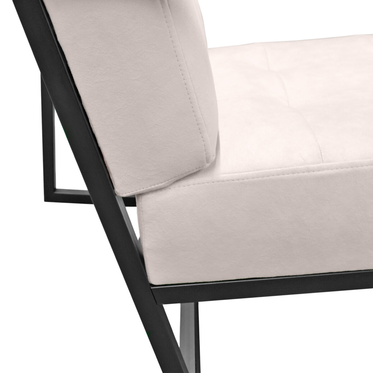 Milton Beige Armchair - Image 6