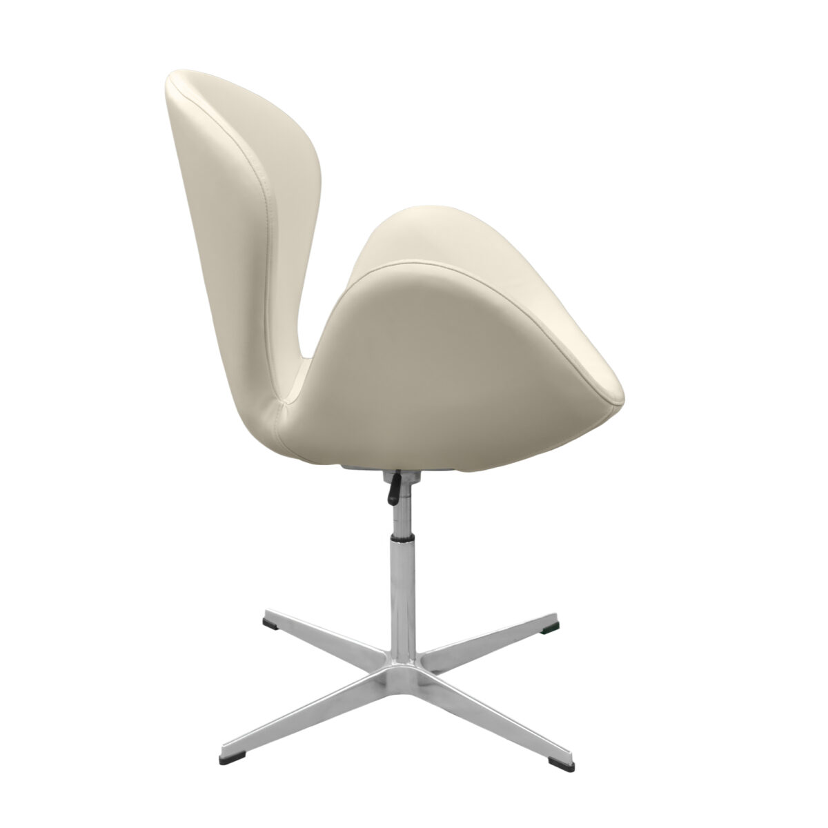 Topaz White Swivel Armchair - Image 3