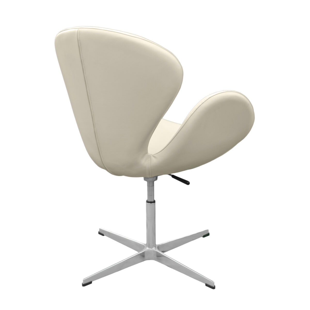 Topaz White Swivel Armchair - Image 4