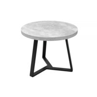 CALIPSO Coffee Table Concrete Ø60 Discover the CALIPSO Coffee Table, featuring a modern concrete design with a diameter of Ø60 cm. Perfect for the office, living room, or to add a stylish accent to any room. Choose elegance and functionality!
