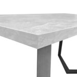 FRIDA Table Concrete + Black Legs 150×80 - Image 7