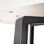 FRIDA Table Silk+Black Legs 150×80 - Image 9