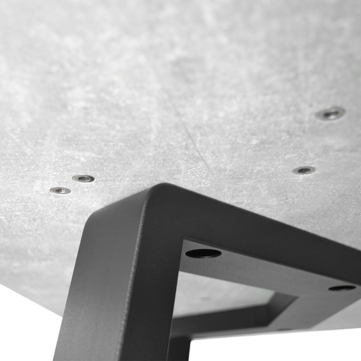 Masă FRIDA Beton+Black Legs 180×90 — изображение 9