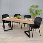 FRIDA Colonial Table + Black Legs 180×90 - Image 2