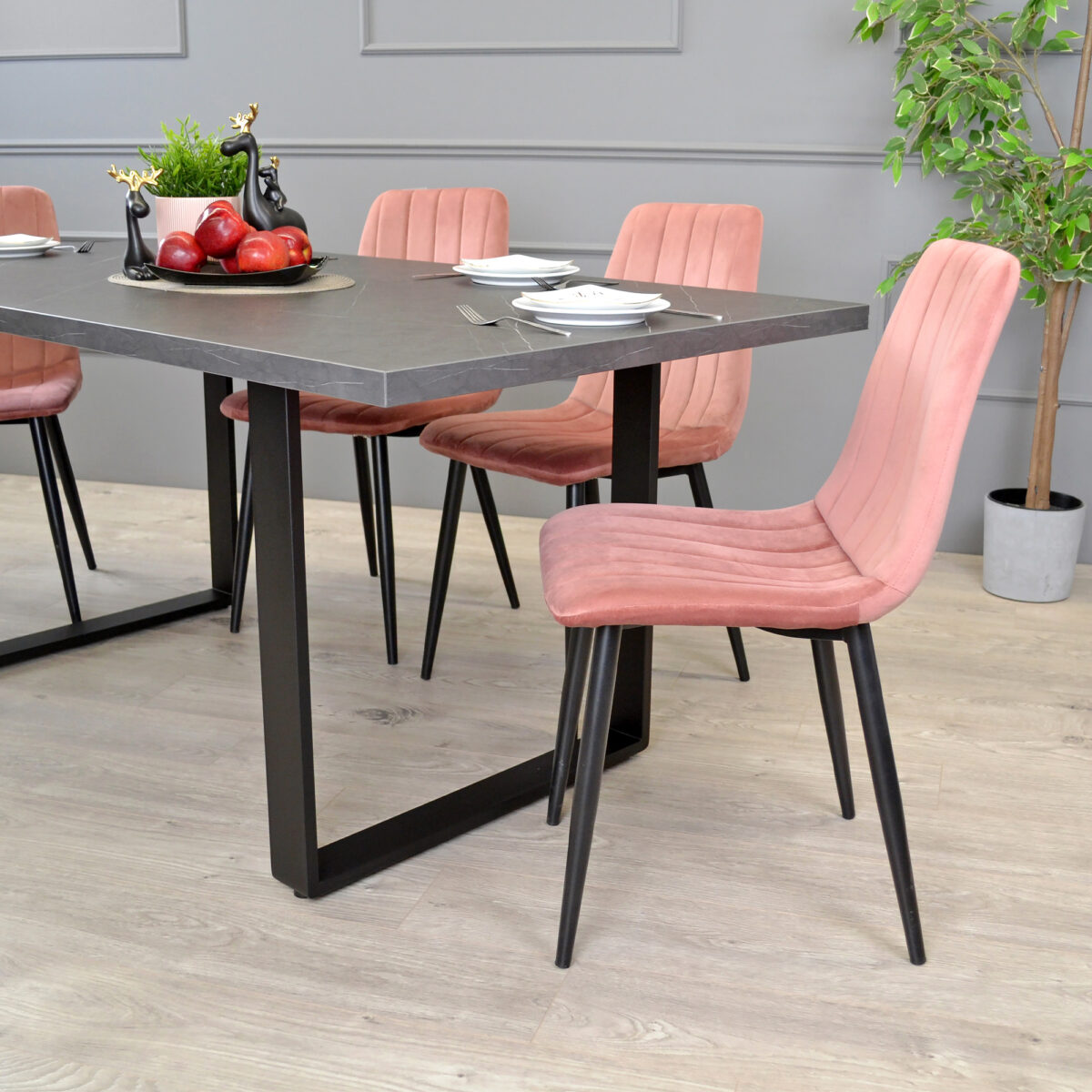 HANA Black Marble Table 180×90 - Image 3