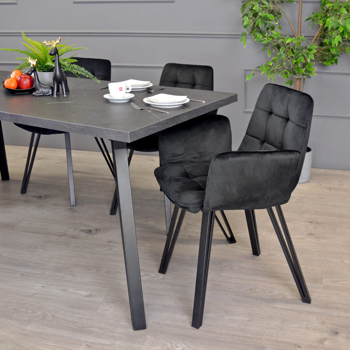 TOKYO Black Marble Table 180×90 - Image 3