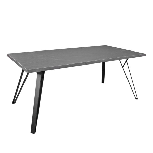 TOKYO Black Marble Table 180×90 Discover the TOKYO table made of black marble, 180x90 cm, perfect for your kitchen. An elegant design that combines modern style with functionality. Ideal for family meals or gatherings with friends!