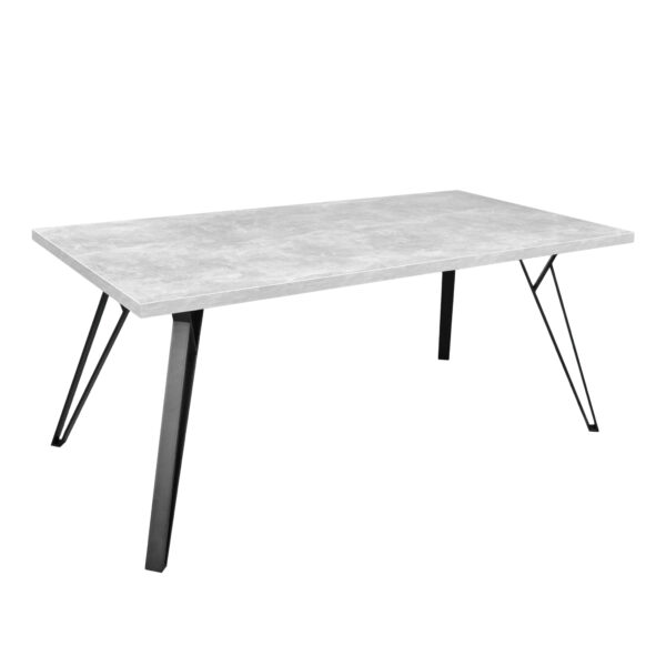 TOKYO Concrete Table 180×90 Discover the TOKYO Concrete Table 180×90, an elegant and durable piece of furniture for your kitchen. Ideal for family or friend gatherings, this table combines modern style with functionality. Add a touch of sophistication to your space!