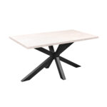 VESTA Silk Table 150×80 Discover the VESTA table made of silk, with dimensions of 150×80 cm, perfect for your kitchen! Modern and elegant design, ideal for any decor. Choose quality and comfort in your cooking space!