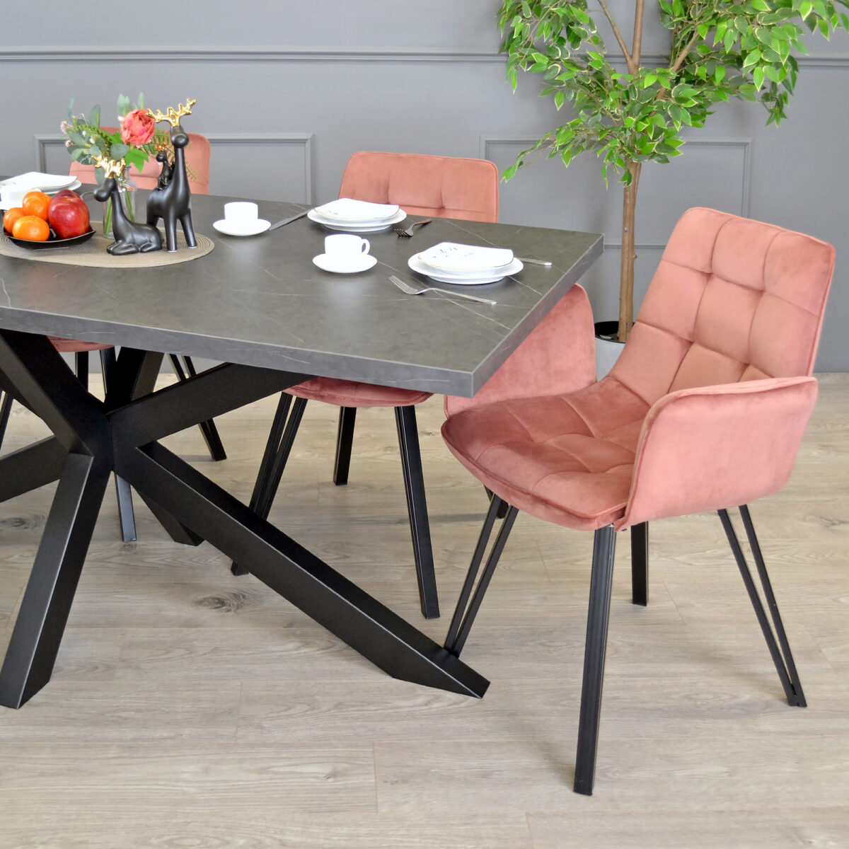 VESTA Table Black Marble 180×90 - Image 3