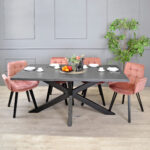 VESTA Table Black Marble 180×90 - Image 4