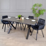 Onix Black Marble Table 180×90 - Image 2
