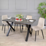 Onyx Black Marble Table 150×80 - Image 2