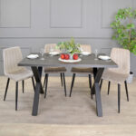 Onyx Black Marble Table 150×80 - Image 4