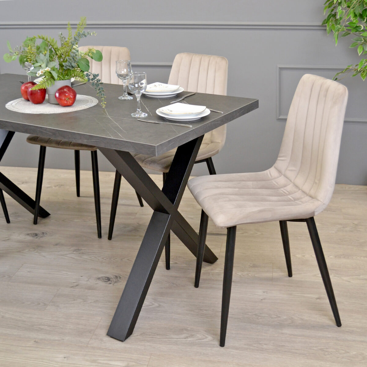 Onyx Black Marble Table 150×80 - Image 3