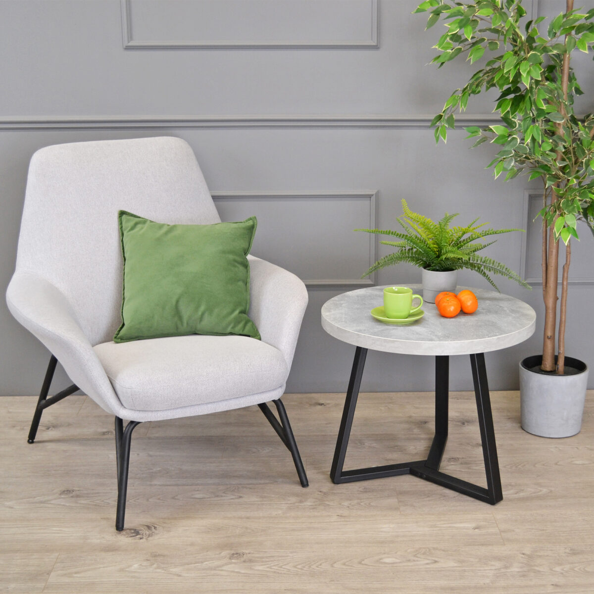 CALIPSO Coffee Table Concrete Ø60 - Image 2
