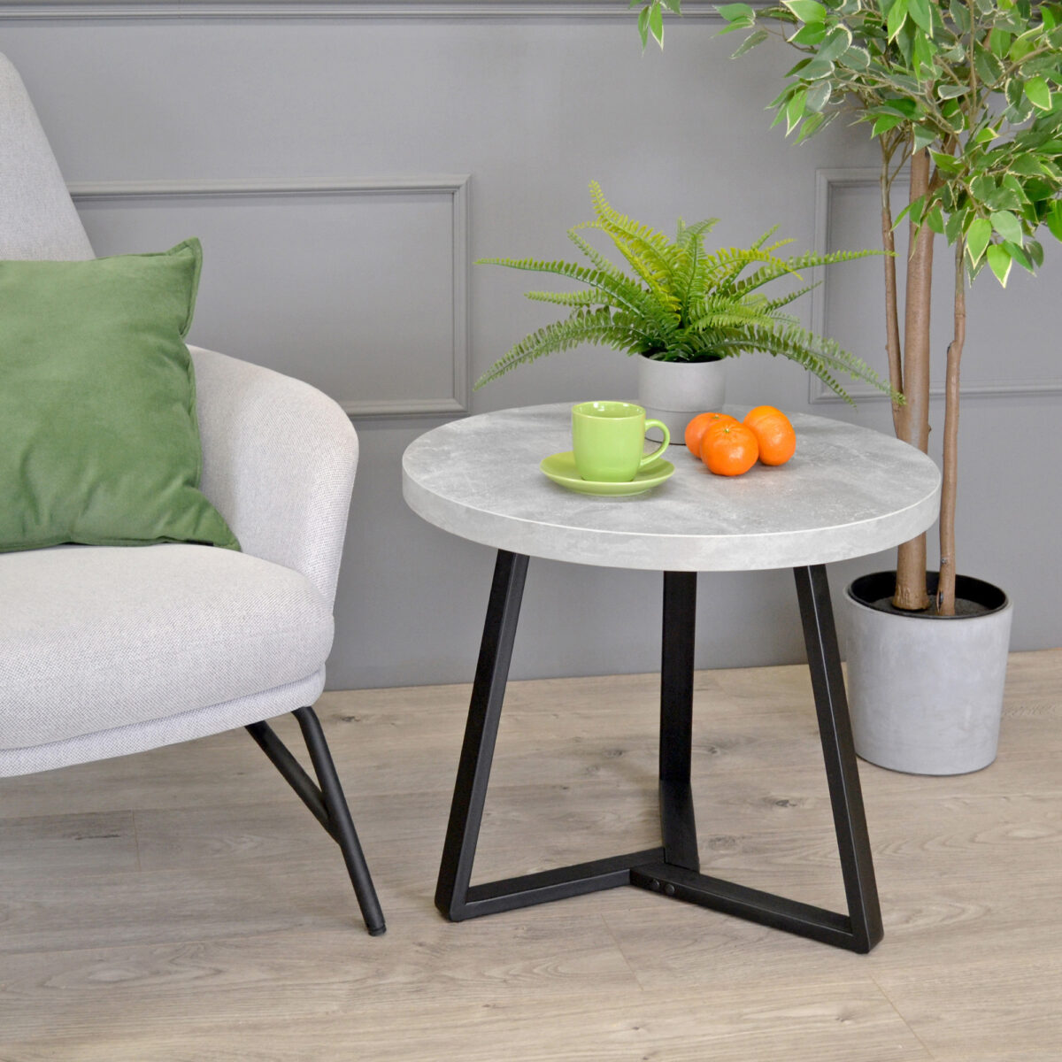 CALIPSO Coffee Table Concrete Ø60 - Image 3