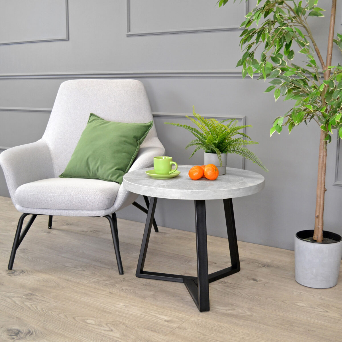 CALIPSO Coffee Table Concrete Ø60 - Image 4