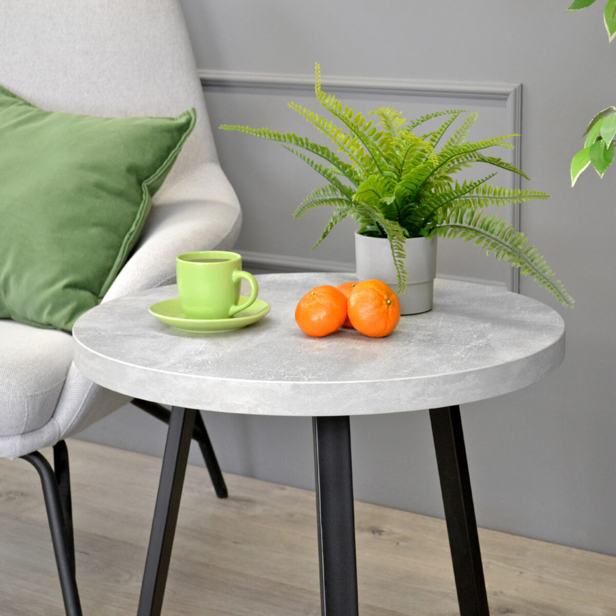 CALIPSO Coffee Table Concrete Ø60 - Image 5