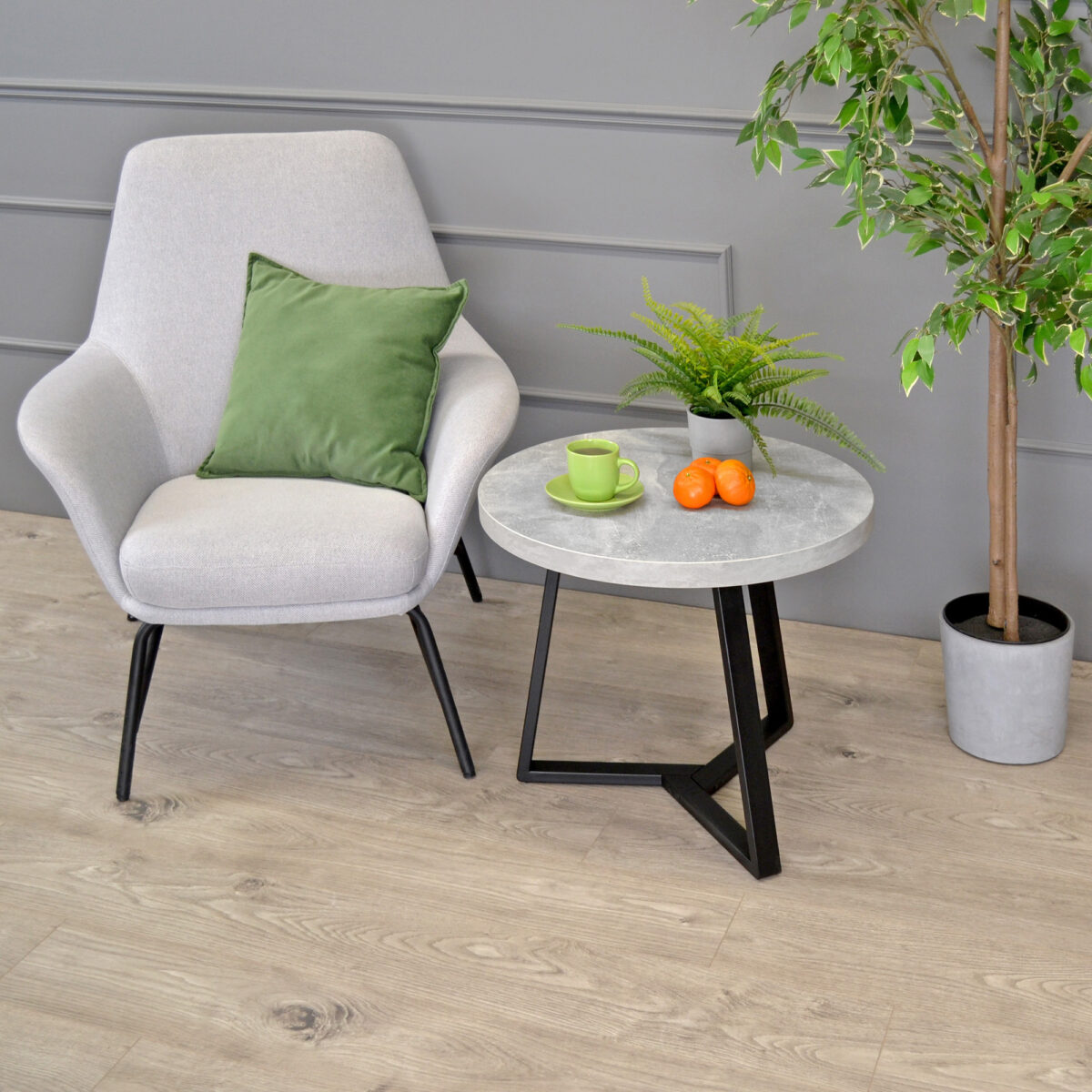 CALIPSO Coffee Table Concrete Ø60 - Image 6