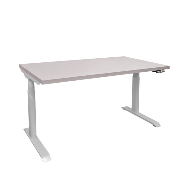 Syt01 White Electric Adjustable Table 