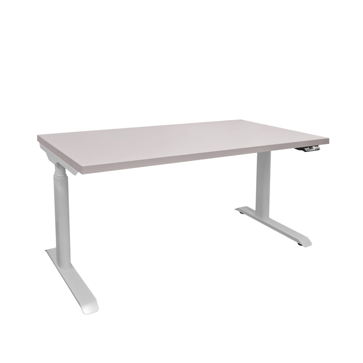 Syt01 White Electric Adjustable Table - Image 2