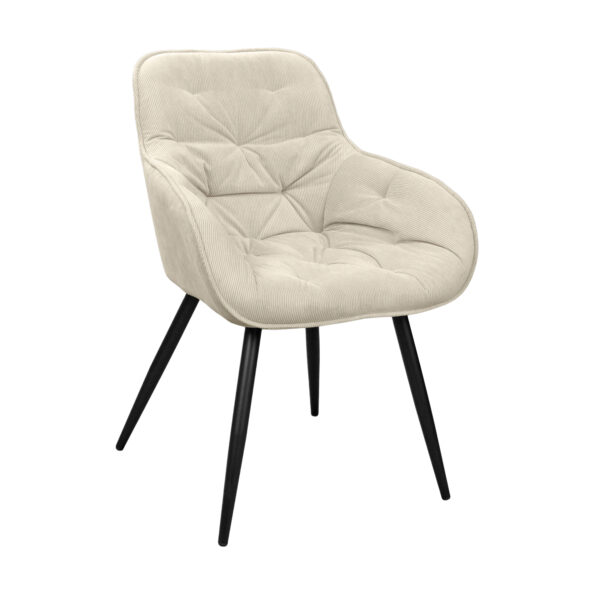 Daisy Beige Velvet Chair Discover the Daisy Beige Velvet chair, perfect for your kitchen! Comfortable and stylish, with a soft velvet seat and durable metal legs, this chair combines beauty with functionality. Choose Daisy for a sophisticated and inviting interior!