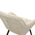 Daisy Beige Velvet Chair - Image 7